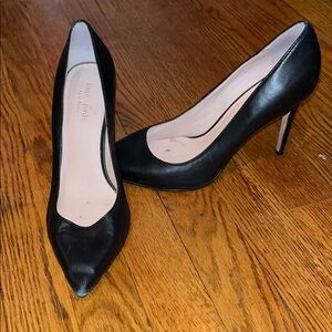 Kate Spade Black High Heeled Pumps